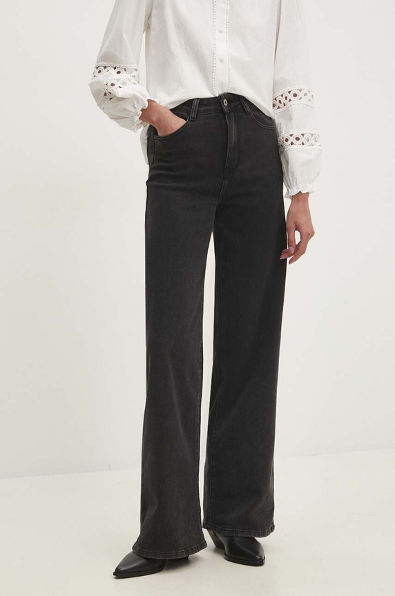 Answear Lab jeansy czarny RD8515.HLK