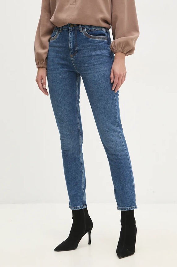 Answear.LAB jeansy niebieski 23434.tos