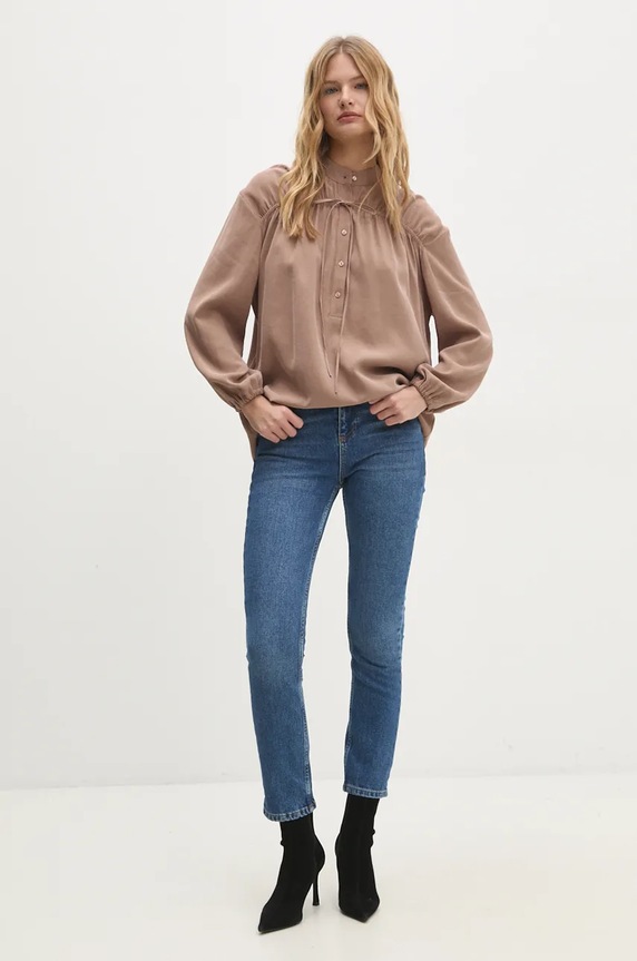 Answear.LAB jeansy niebieski 23434.tos