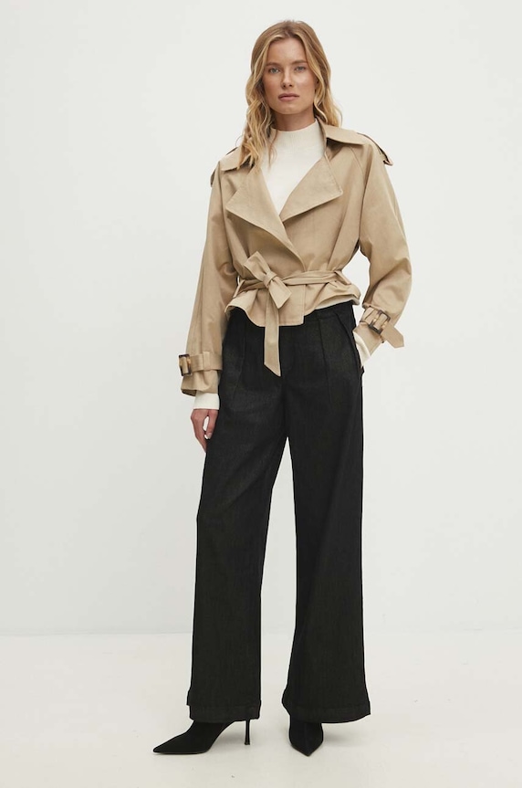 Штани Answear.LAB w3512.1.FLK чорний WZ24