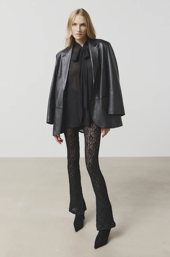 Παντελόνι Answear.LAB 71084.tms μαύρο WZ24