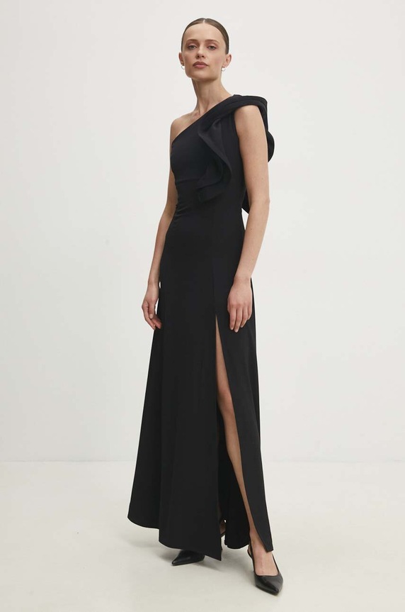 Answear Lab sukienka z elastanem czarny LD0938.HWK