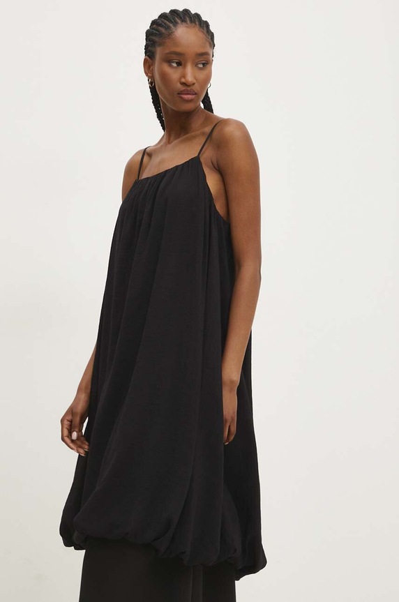 Answear.LAB sukienka 22522yr.FKK czarny WZ24