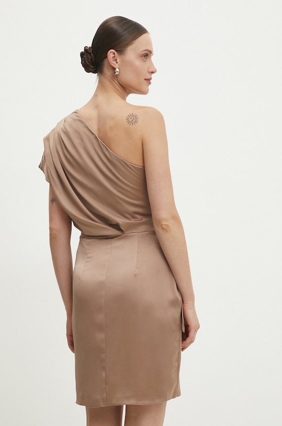 Odzież Answear.LAB sukienka 57596.tjs brązowy