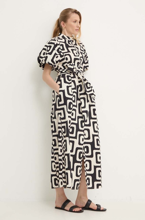 Odzież Answear Lab sukienka 95237ab.ijs czarny