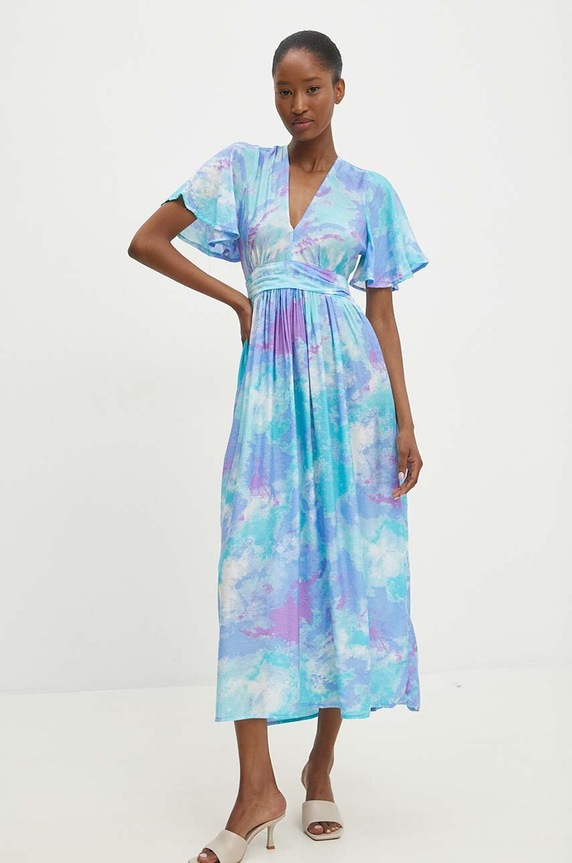 Answear Lab rochie 5202.ijs albastru WZ24