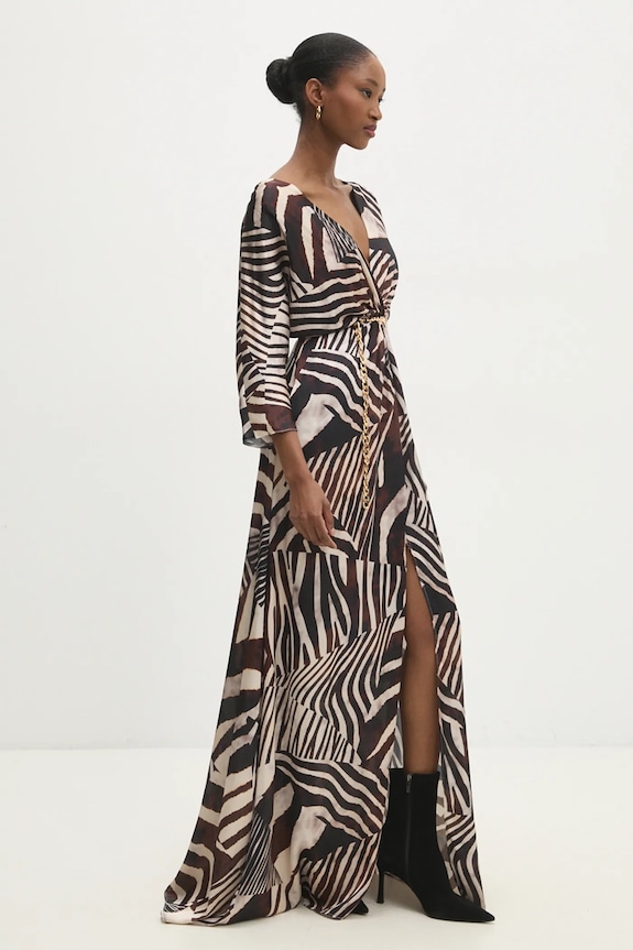 Haljina Answear.LAB maxi smeđa 57893.tos