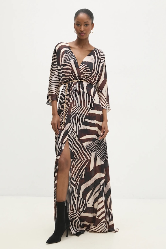 Haljina Answear.LAB 57893.tos smeđa WW25