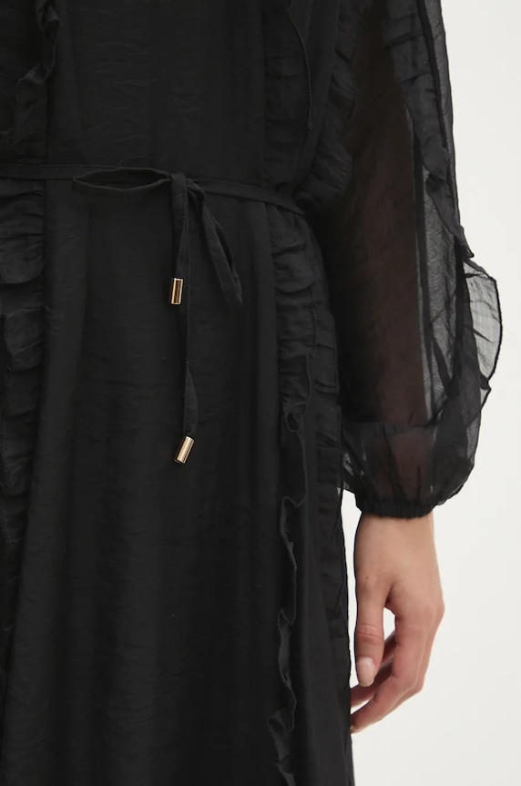 Answear Lab rochie 845.ilk negru