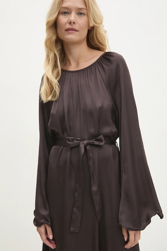 Answear Lab rochie ed032388.ilk maro WZ24