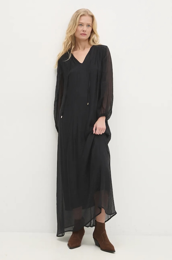 Answear.LAB sukienka casual czarny 093.iw