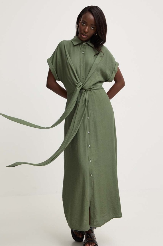 Answear.LAB sukienka casual zielony v0107.IKK