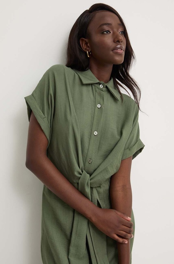 Answear.LAB sukienka zielony v0107.IKK