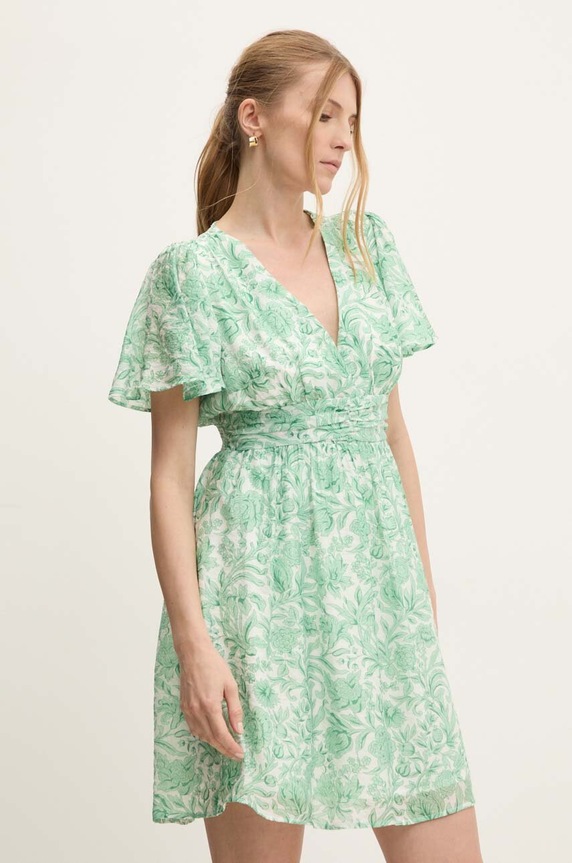 Платье Answear.LAB узор зелёный R3751.HMS