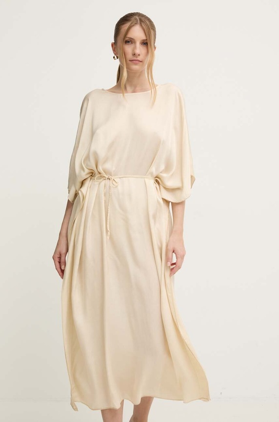 Сукня Answear Lab casual бежевий ms2010.ims