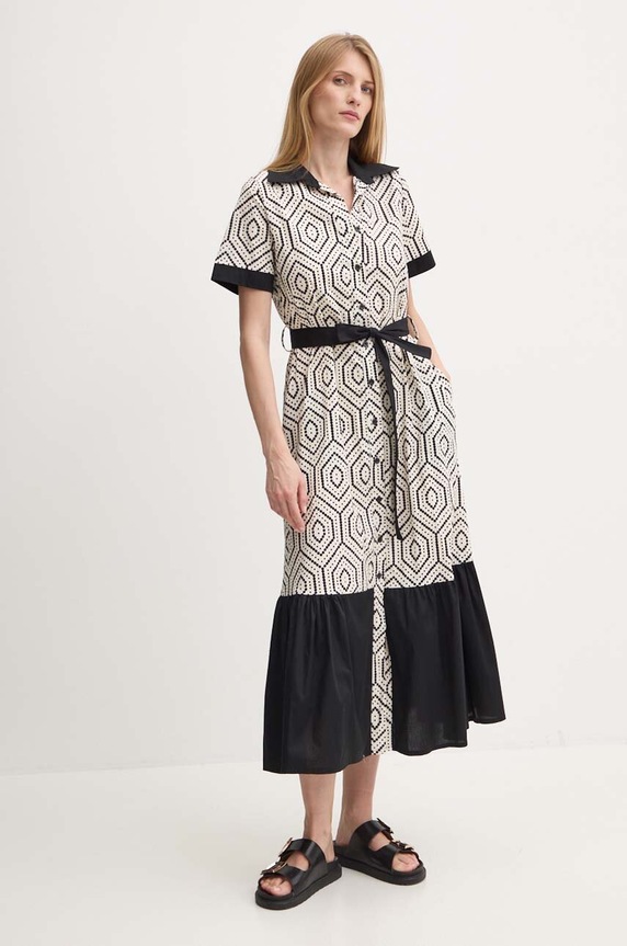 Answear.LAB sukienka 2684.ikk czarny WZ24