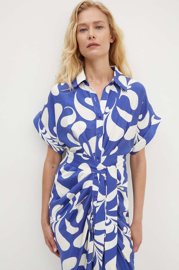 Answear Lab rochie albastru 4374.HWK
