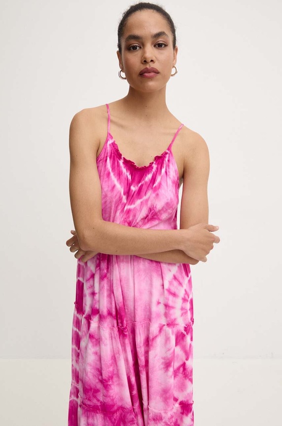 Φόρεμα Answear.LAB ροζ NL233606.ums