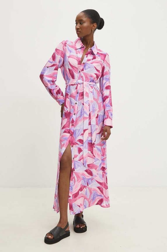 Answear.LAB vestito rm.364.fjs rosa WZ24