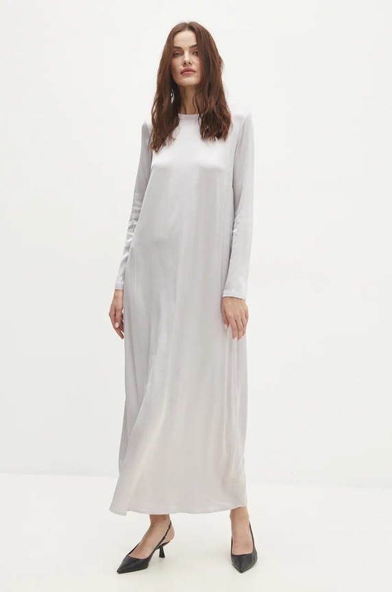 Îmbrăcăminte Answear Lab rochie 83262.ims argintiu