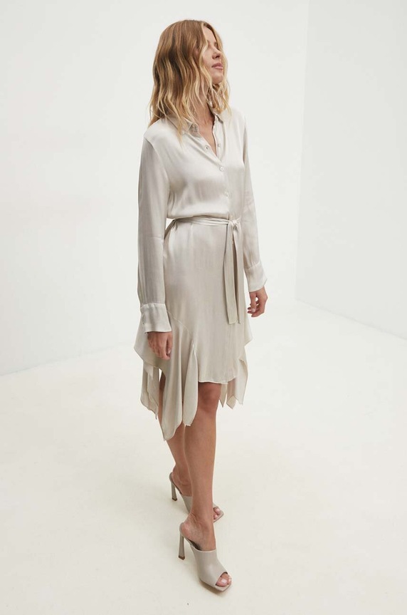 Answear Lab rochie ab2238.ims bej