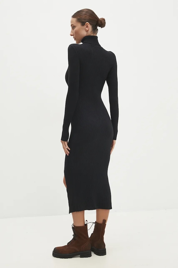 Рокля Answear.LAB C3262.hms черен WZ24