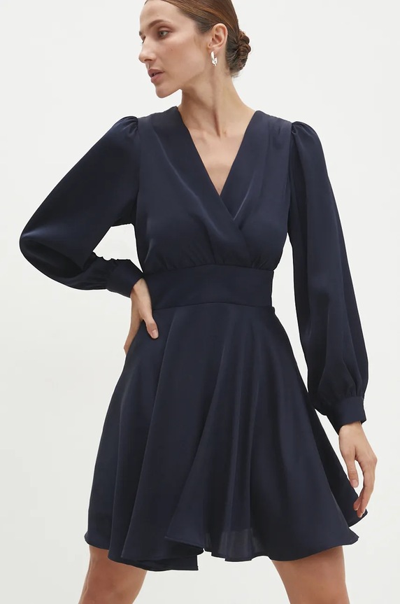 Answear Lab rochie bleumarin 23337lr.FKK