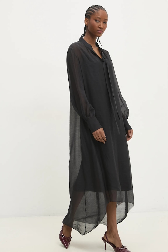 Answear.LAB ruha d681240300.ims fekete WZ24