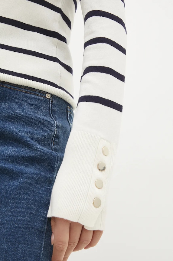 Answear.LAB sweter LK.248HOLISTB.ums beżowy