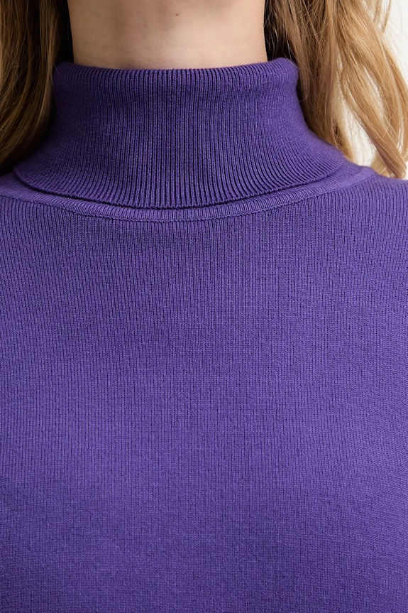 Answear Lab sweter z kaszmirem wf2408.1.FKK fioletowy