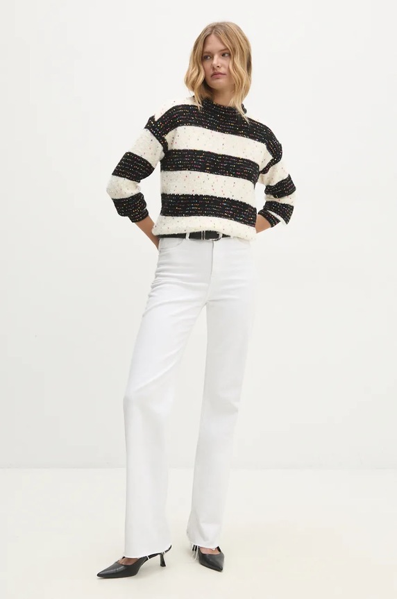 Answear.LAB sweter WF5266.ums czarny WZ24