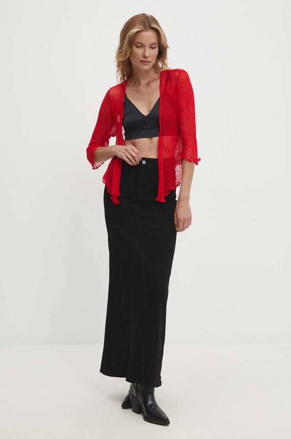 Answear.LAB kardigán 1001.ims piros WZ24