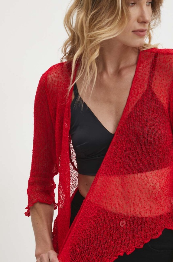 Answear.LAB kardigán piros 1001.ims