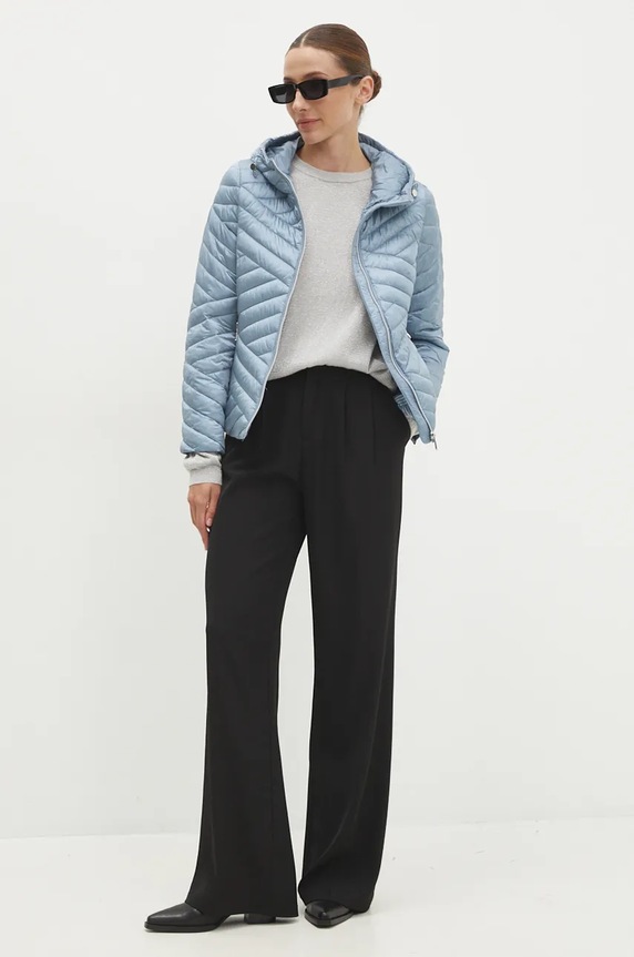 Answear.LAB sweter tt4159.tos srebrny WZ24