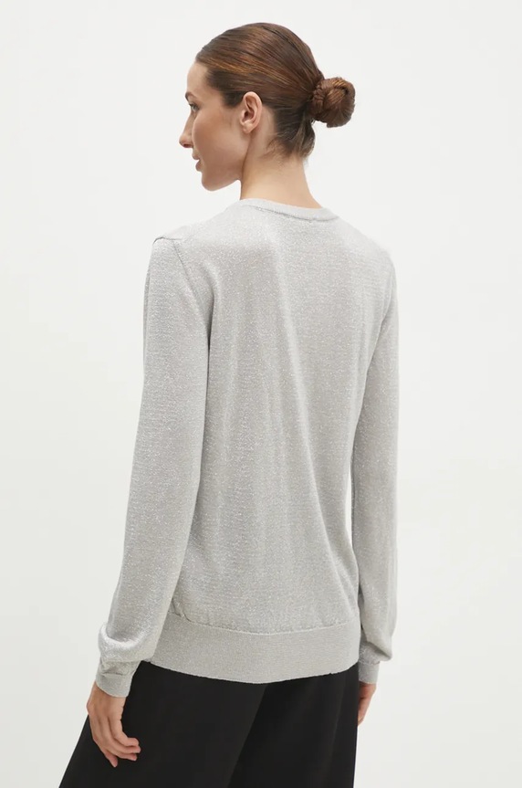 Odzież Answear.LAB sweter tt4159.tos srebrny