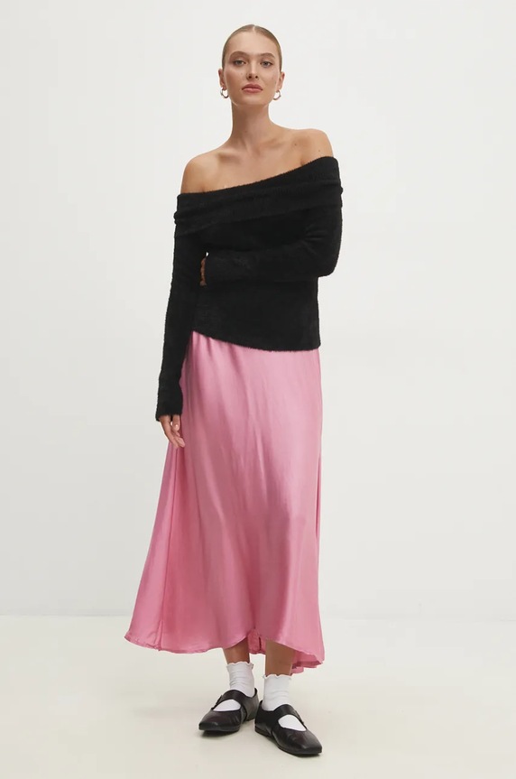 Answear.LAB sweter 4198.tos czarny WZ24