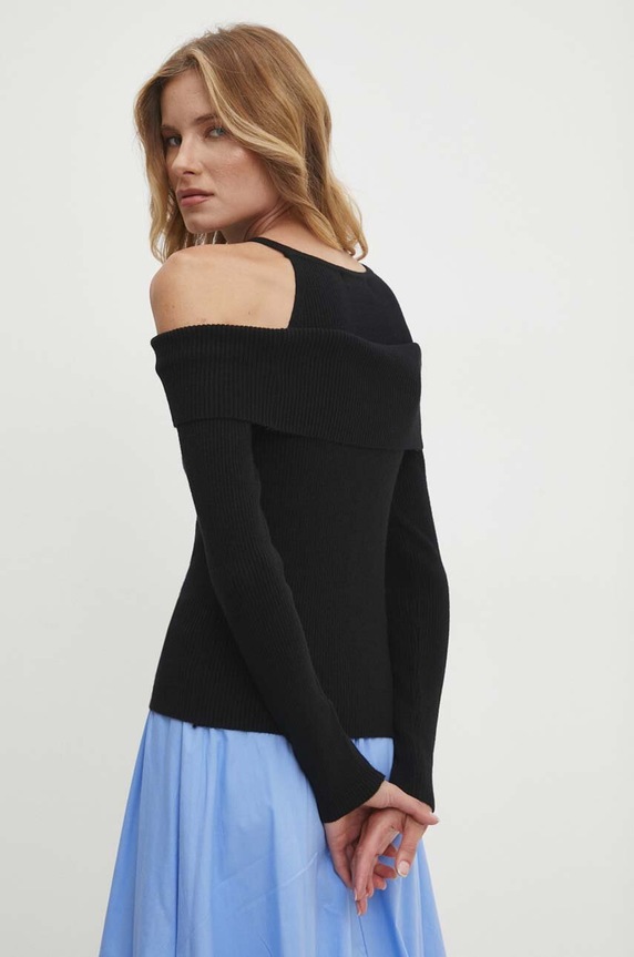 Odzież Answear.LAB sweter C6661.hos czarny