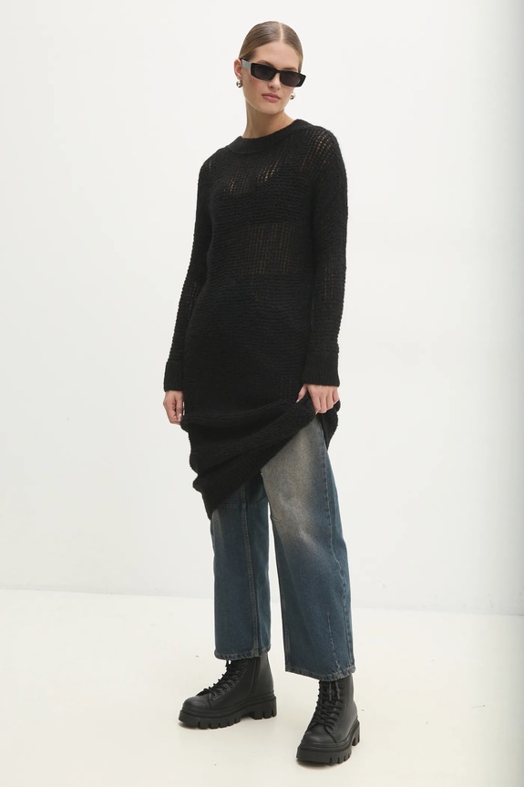 Answear.LAB sweter pozostałe czarny 1859.tlk