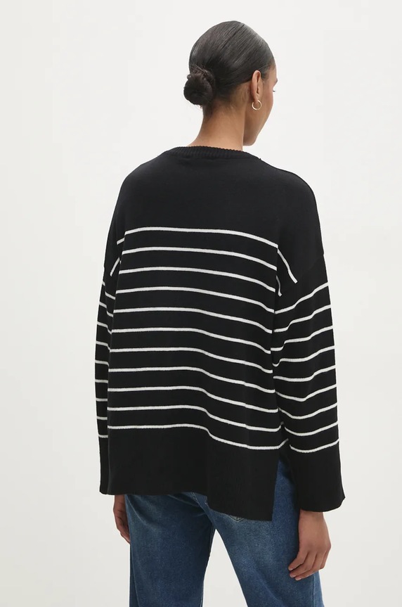 Odzież Answear.LAB sweter r.2302.flk czarny