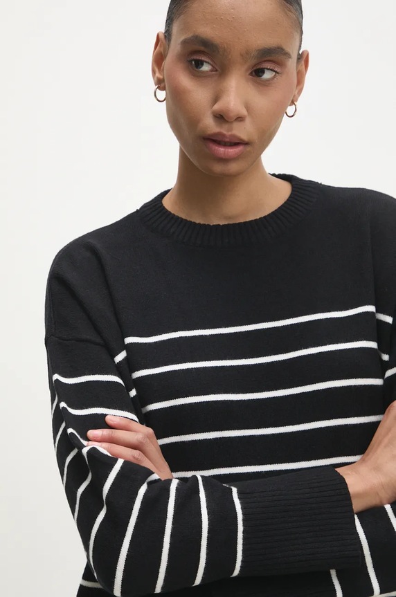 Answear.LAB sweter czarny r.2302.flk