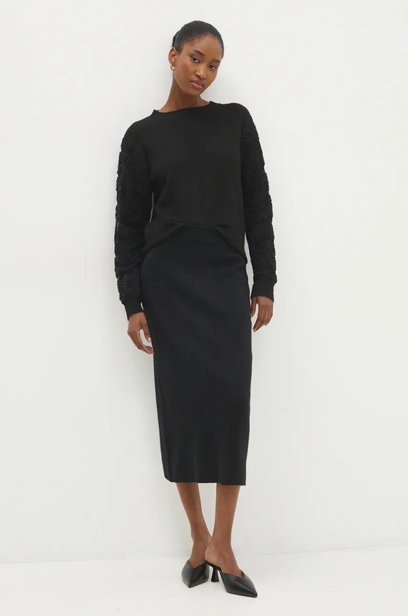 Answear.LAB sweter 4432529.IKK czarny WZ24