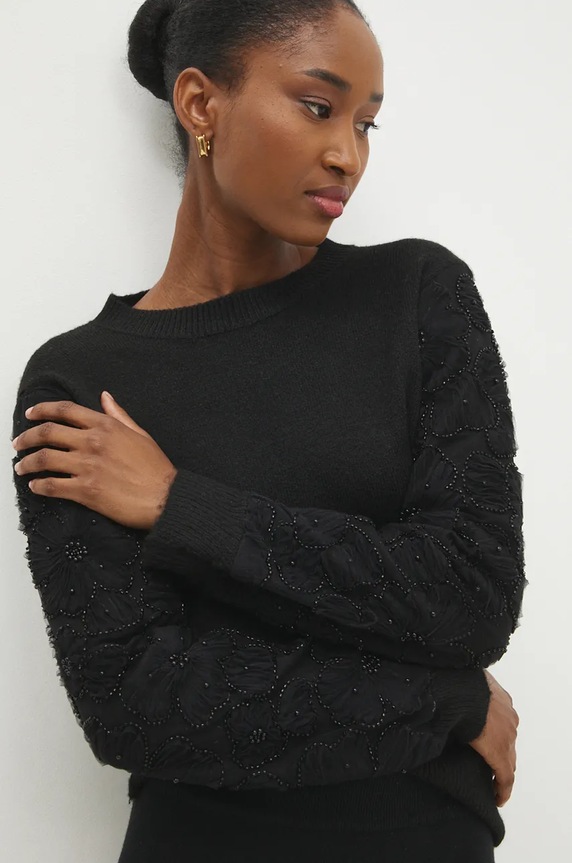 Answear.LAB sweter 4432529.IKK czarny