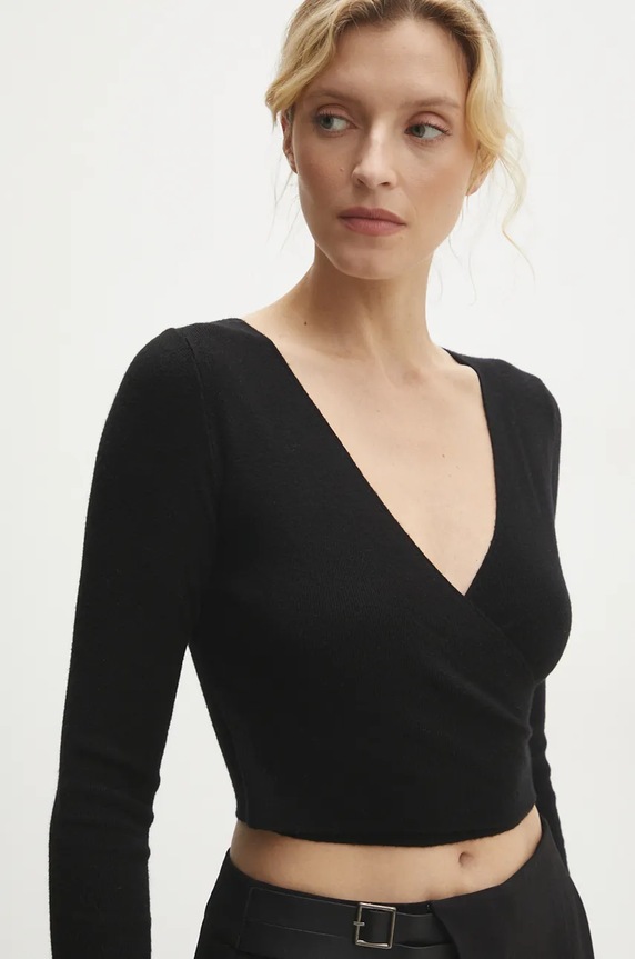 Answear.LAB sweter pozostałe czarny 5254.IKK