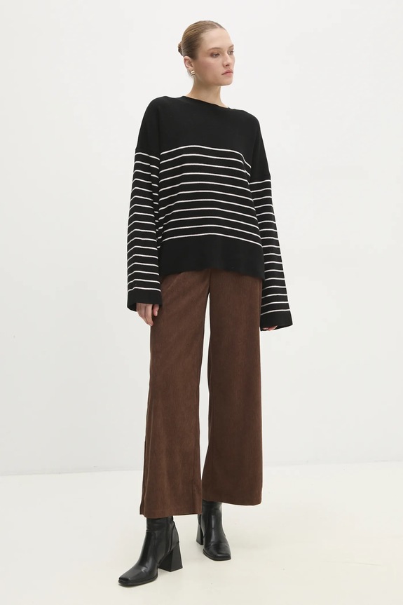 Answear.LAB sweter 42351.tos czarny WZ24
