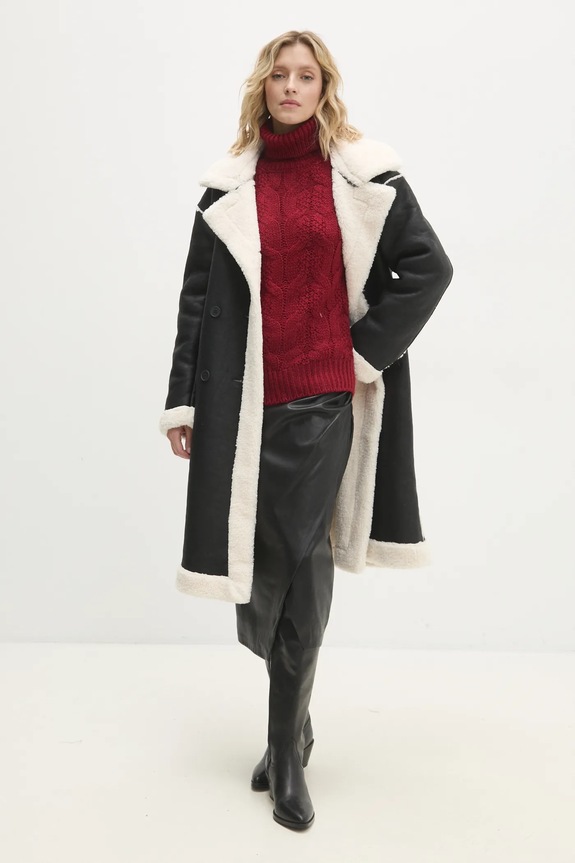 Svetr Answear.LAB 3570.tos burgundské WZ24