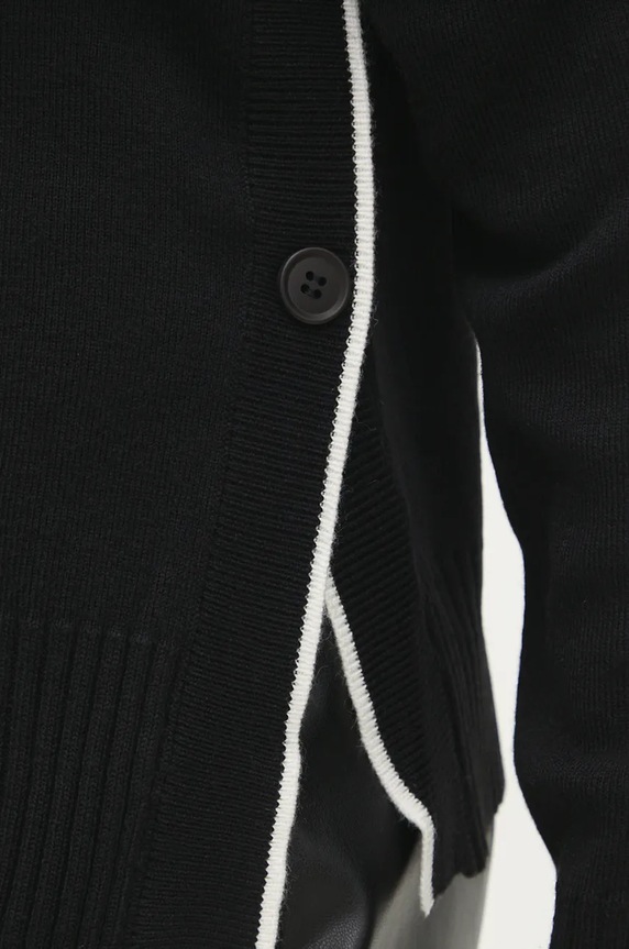 Answear.LAB sweter z wełną 60305.ILK czarny