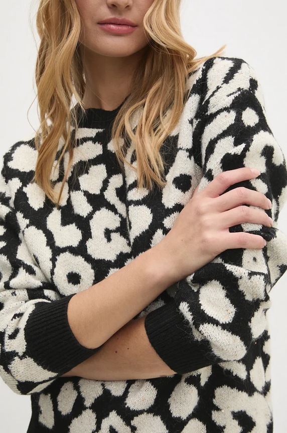 Answear.LAB sweter pozostałe czarny jp7183.fms