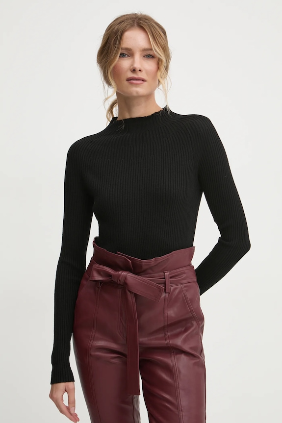 Answear.LAB sweter pozostałe czarny hl005.ios