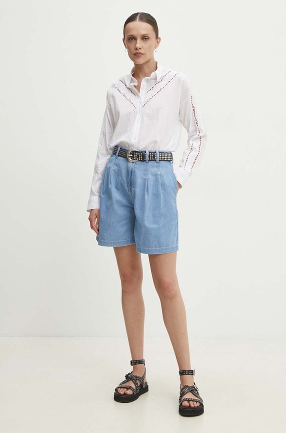 Τζιν σορτς Answear.LAB 4049.TJS μπλε WZ24