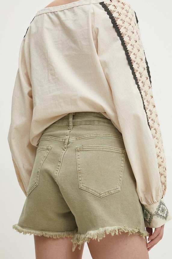 Oblačila Jeans kratke hlače Answear.LAB mt045.IKK zelena